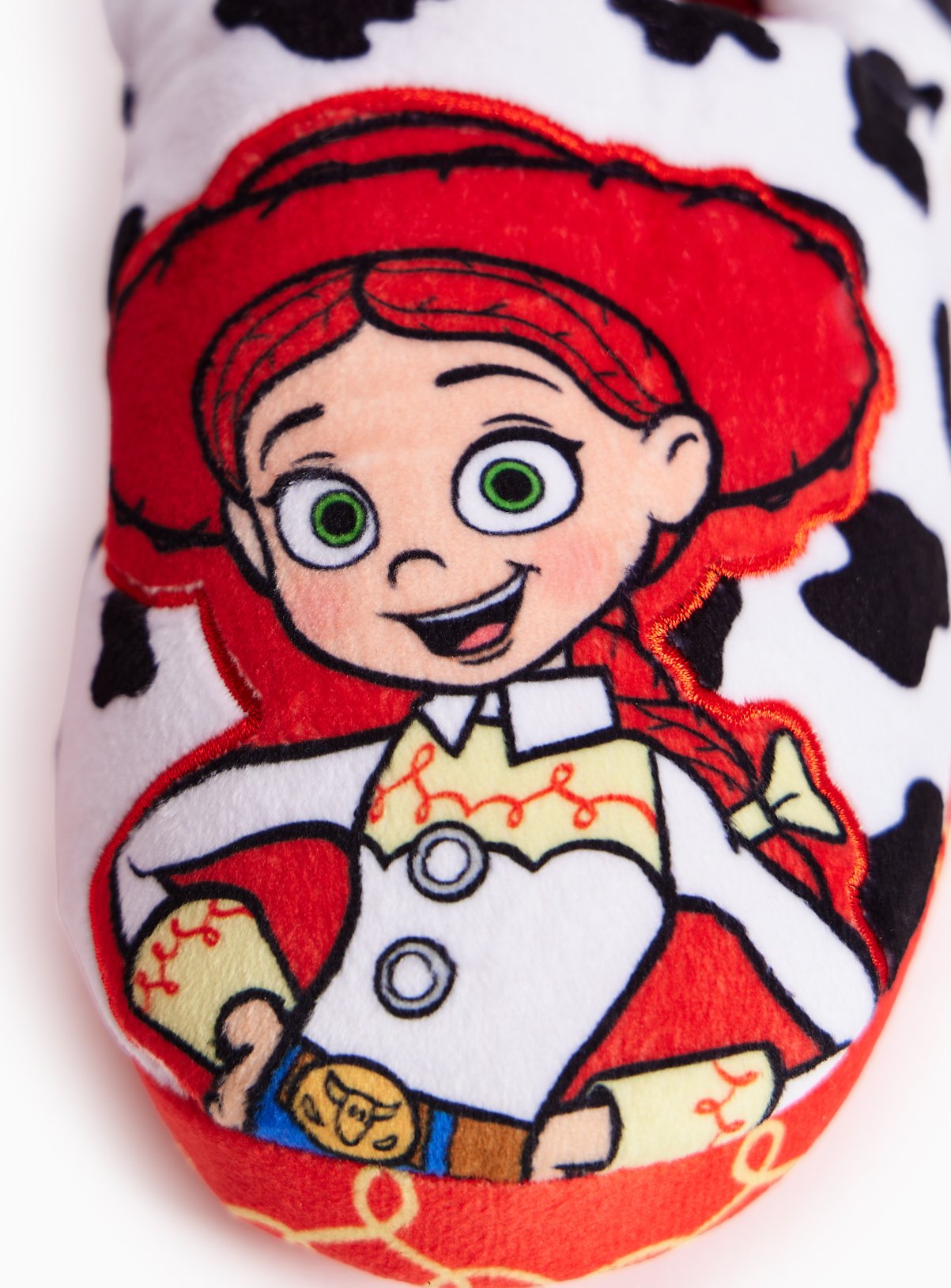 Toy Story Jessie Cow Print Cupsole Slippers 6-7 Infant - Image 3 thumbnail
